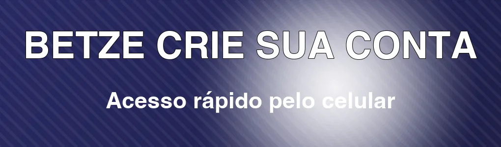 BETZE: crie sua conta e explore pelo celular